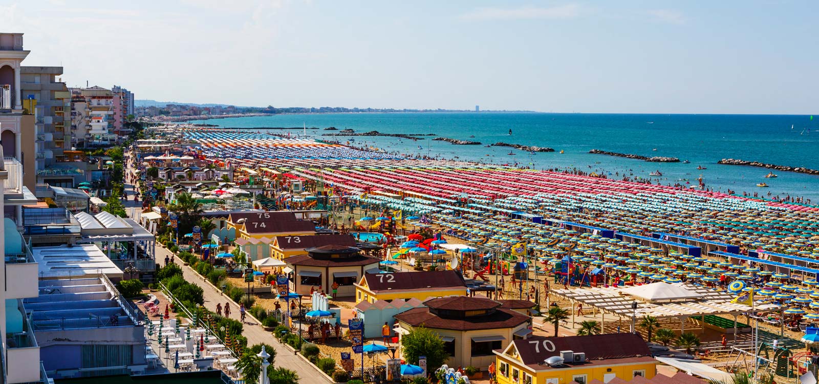 Hotel direttamente sul mare